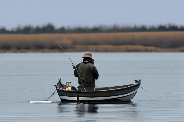 The serene experience of fishing