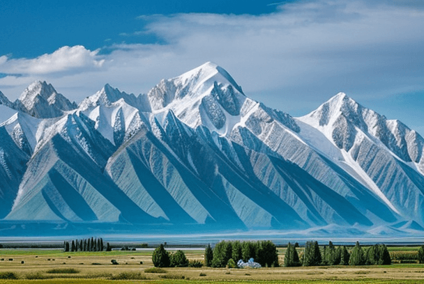 mountain range in the northwest of the Tien Shan