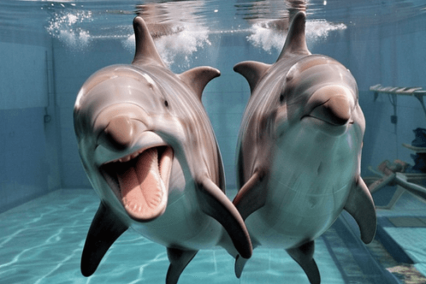 about the life of dolphins