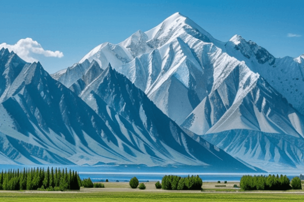 mountain range in the northwest of the Tien Shan