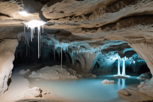 Exploring the marvelous prometheus cave in Georgia