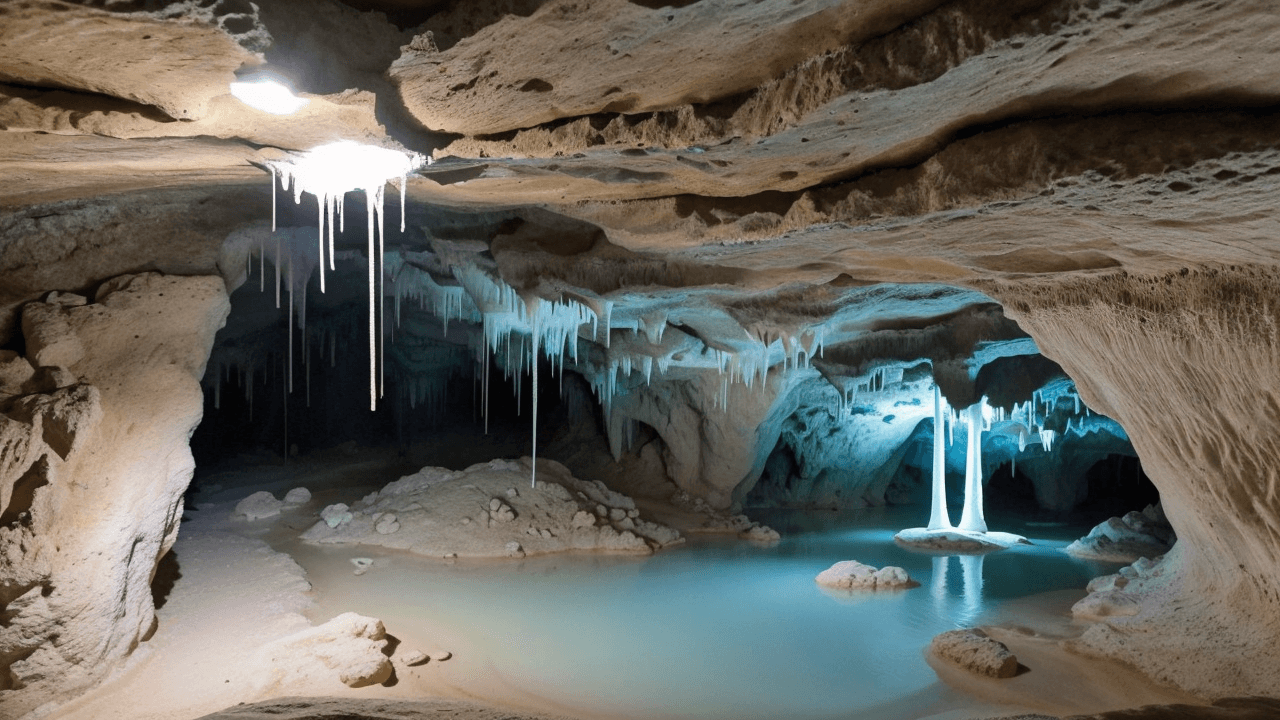 Exploring the marvelous prometheus cave in Georgia