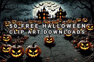 50 FREE HALLOWEEN CLIP ART DOWNLOADS